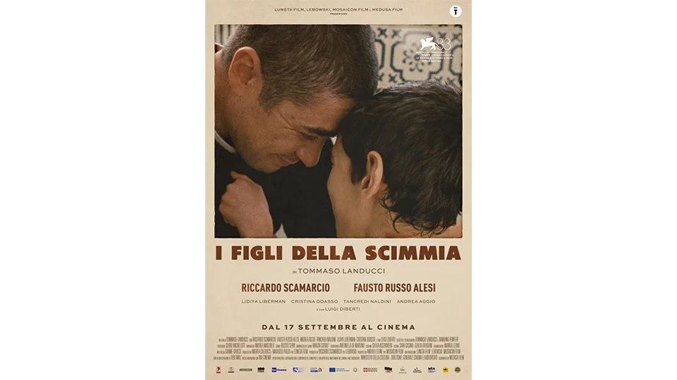 Cineforum Sbt Buster Keaton- stagione 2026/2027, mercoledì 21 ottobre proiezione del film I FIGLI DELLA SCIMMIA