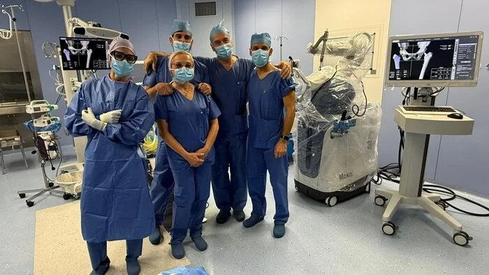 Ad Ascoli Piceno il primo intervento di Chirurgia robotica protesica dell'anca