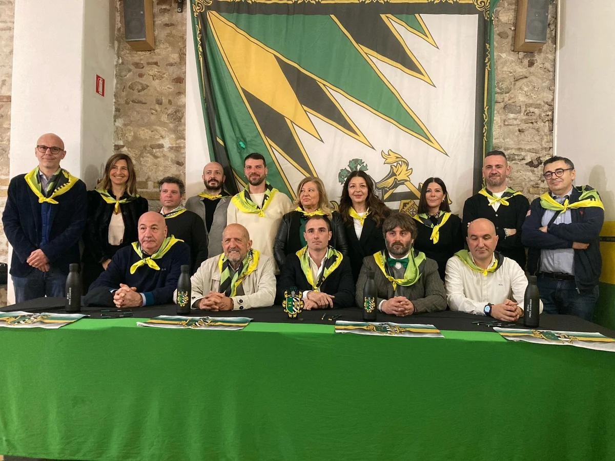 Ascoli Piceno - Quintana, Porta Maggiore ha presentato il nuovo cavaliere Adalberto Rauco