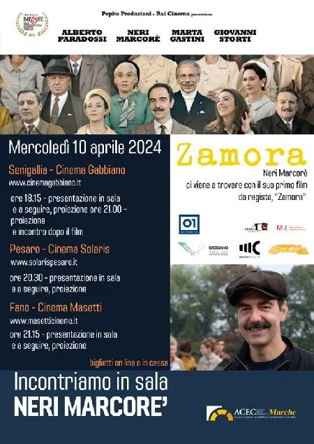 Neri Marcoré in tour nelle Marche mercoledì 10 aprile