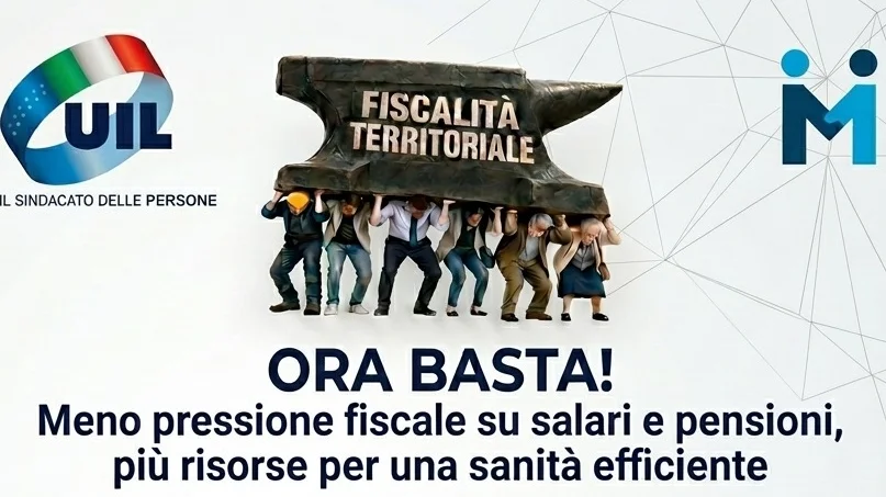 Troppe tasse e il peso è tutto su lavoratori e pensionati, Uil Marche: “La politica si confronti sull’equità”. Appuntamento domani al Ridotto delle Muse