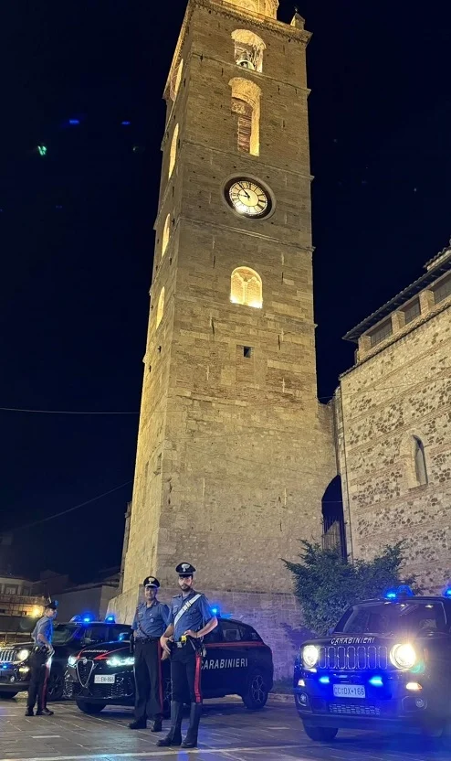 Carabinieri di Teramo, controllo del territorio nel fine settimana