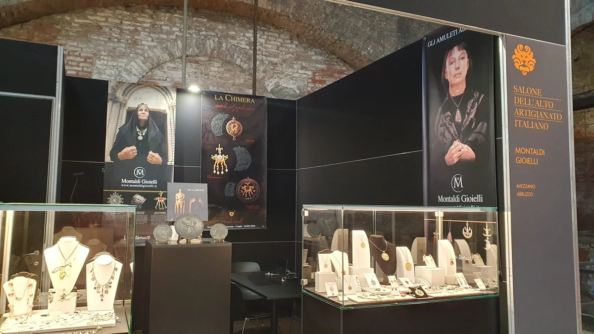 Montaldi presenta un gioiello in omaggio alle faggete vetuste del Parco Nazionale d'Abruzzo, Lazio e Molise al Salone dell’Alto Artigianato Italiano di Venezia