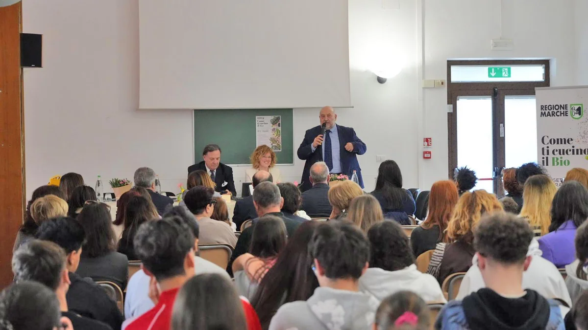 ‘Come ti cucino il Bio’ inizia all’Alberghiero di Ascoli il progetto promosso dalla Regione Marche