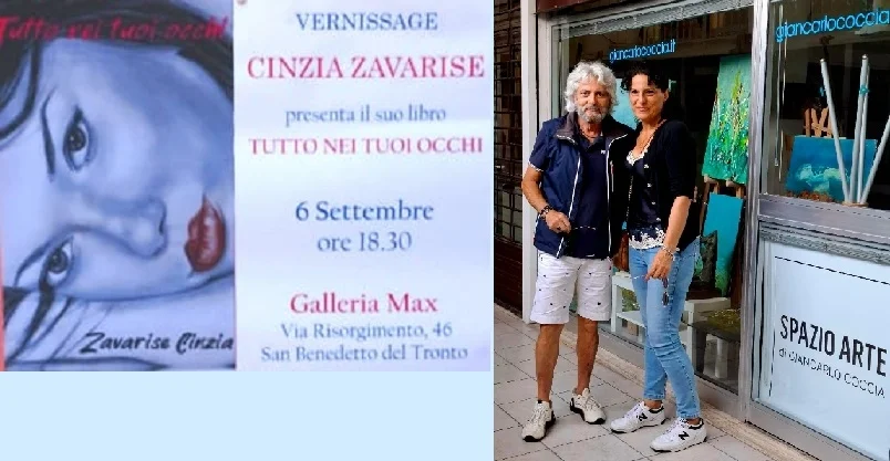 Successo per la presentazione del libro di Cinzia Zavarise "Tutto nei tuoi occhi"