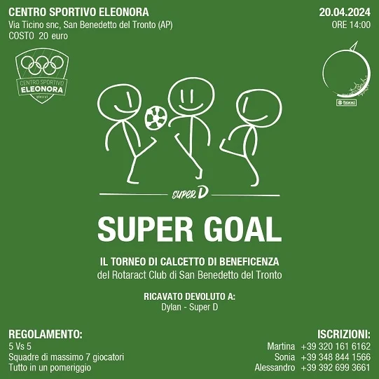 Torneo di calcetto di beneficenza "Super Goal" 2024