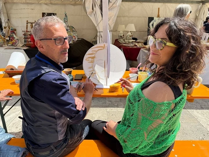 CeramicAscoli, il saper fare CNA brilla in Piazza del Popolo
