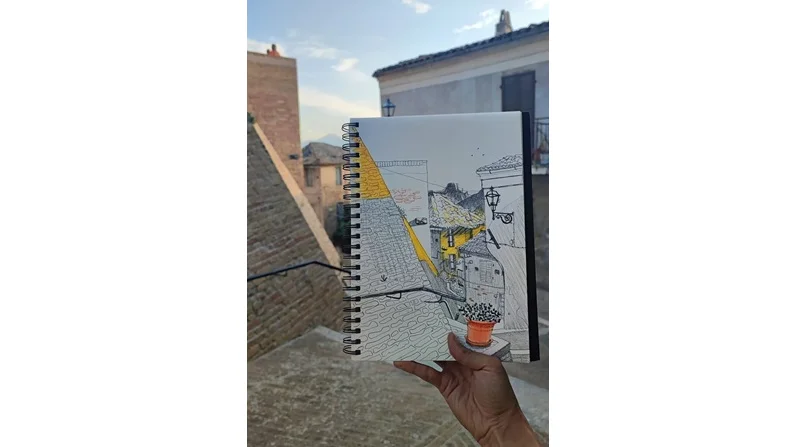 Presso il Centro Giovani “Giacomo Antonini” di San Benedetto laboratorio di disegno sul taccuino “Di-segni vagabondi”
