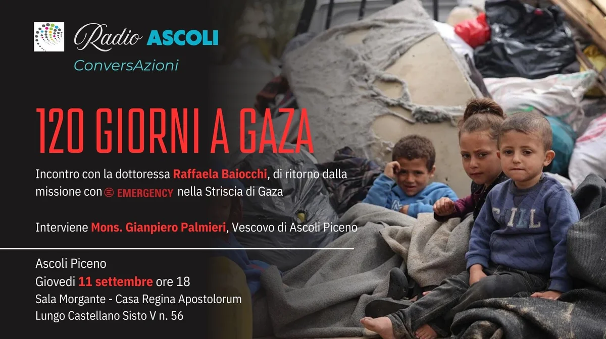 120 giorni a Gaza: ad Ascoli la testimonianza della dottoressa Baiocchi