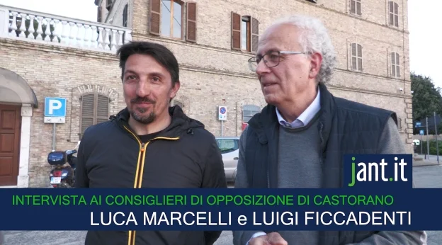 INTERVISTA CONSIGLIERI DI OPPOSIZIONE CASTORANO LUIGI FICCADENTI E LUCA MARCELLI