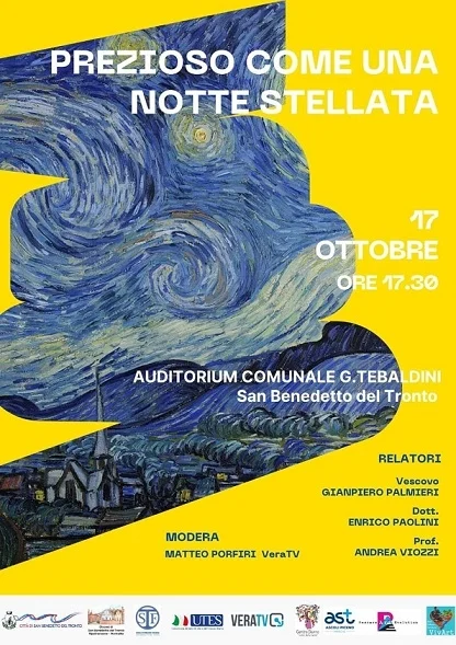 L’Associazione Culturale “PescarArt & Co.” presenta un incontro dal titolo “Prezioso come una notte stellata”