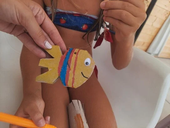 Laboratorio in spiaggia ad Altidona: costruiamo la nostra mascotte marina 