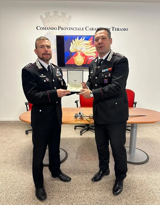 Il Comandante della Compagnia Carabinieri di Giulianova viene promosso “Maggiore”