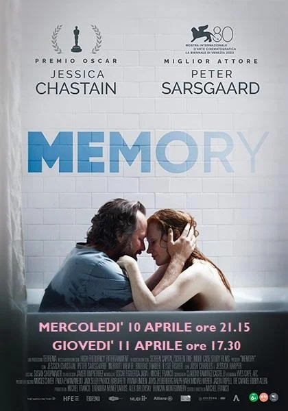 Cineforum Sbt Buster Keaton, mercoledì 10 e giovedì 11 Aprile  proiezione di MEMORY di Michel Franco