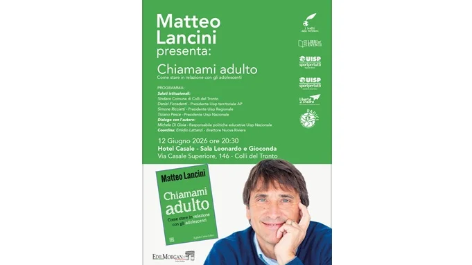 Matteo Lancini presenta il suo ultimo libro "Chiamami Adulto" Come stare in relazione con gli adolescenti