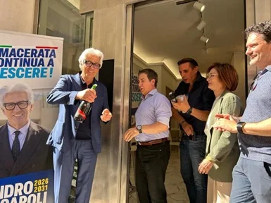 A Macerata Parcaroli fa il bis per il centrodestra con il 54,3% dei voti 