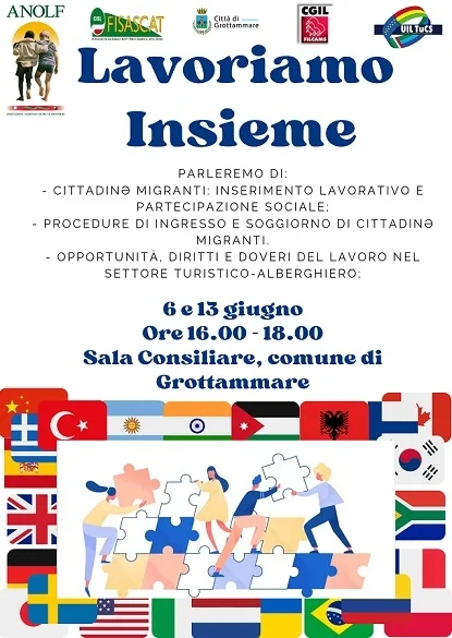 Migranti e lavoro, se ne parla in Sala Consiliare
