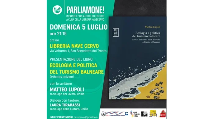 San Benedetto e il turismo: parliamone in libreria con Matteo Lupoli e Laura Tirabassi