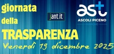 GIORNATA DELLA TRASPARENZA PROMOSSA DALL'AST DI ASCOLI PICENO