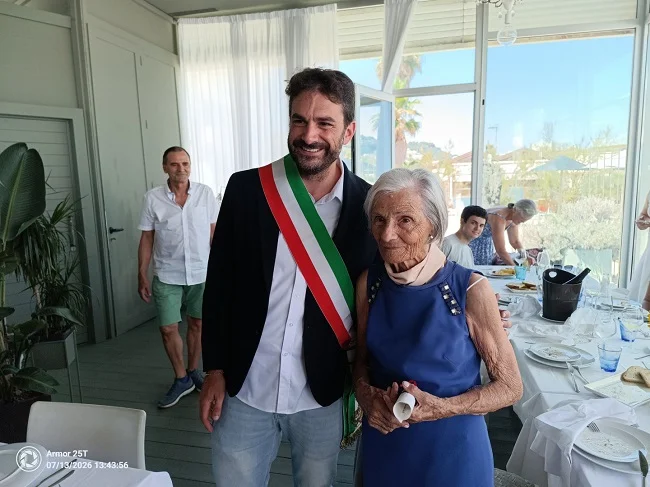 Enza Marchetti ha compiuto cent'anni