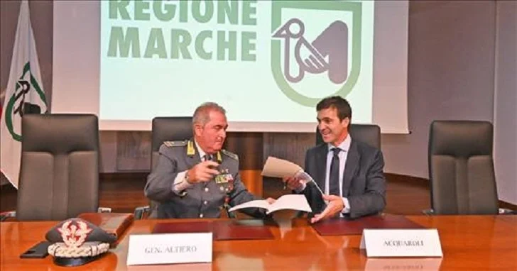 RINNOVATO IL PROTOCOLLO D’INTESA TRA REGIONE MARCHE E GUARDIA DI FINANZA PER IL CONTRASTO ALLE FRODI CONNESSE AI FINANZIAMENTI PUBBLICI DEL PNRR