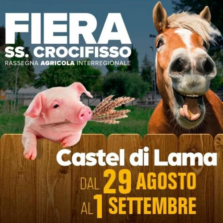 Castel di Lama - Fiera del SS Crocifisso, dal 29 agosto al 1 settembre