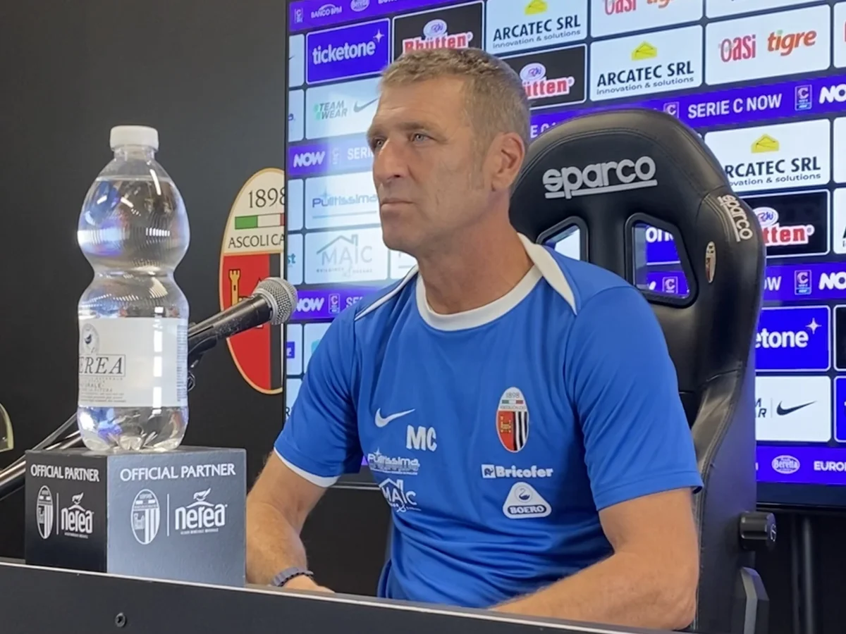 Ascoli Calcio - Al Del Duca c'è la Lucchese, Carrera: "Serviranno quantità e cattiveria"