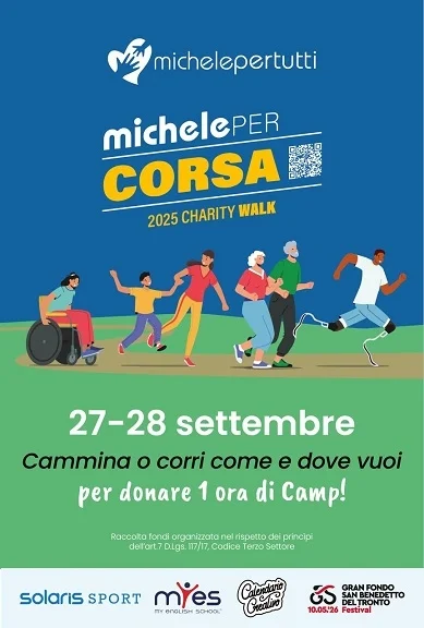 Michele per Corsa 2025 Charity Walk