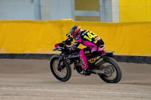 A LONIGO RIPRENDE L’ITALIANO FLAT-TRACK CON TUZI (KTM-VFR RACING) SECONDO IN CLASSIFICA