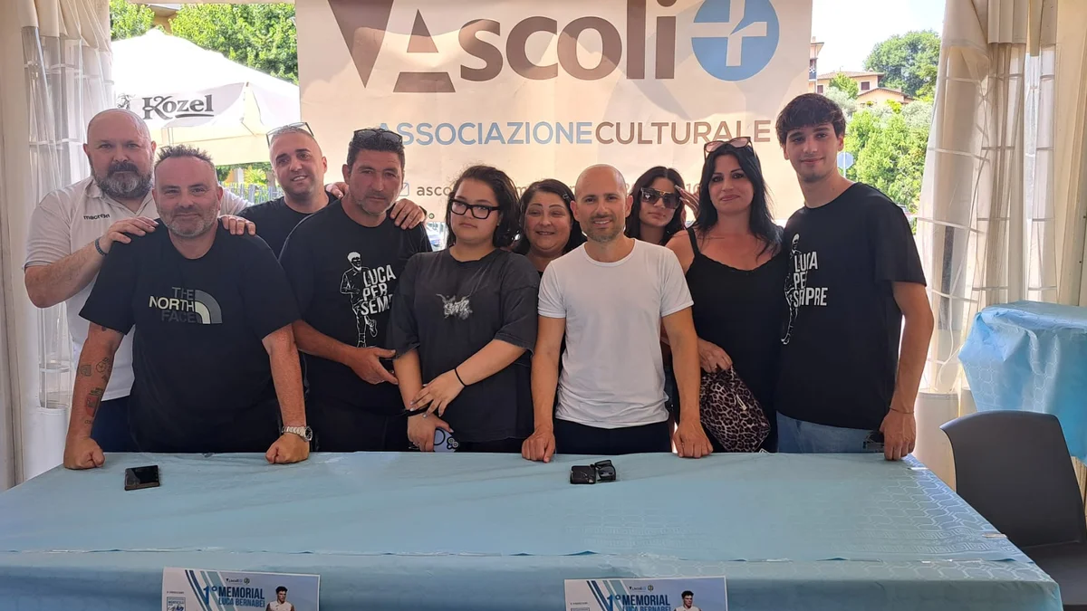 Ascoli Piceno - Un torneo di calcio a cinque per ricordare il 21enne Luca Bernabei 