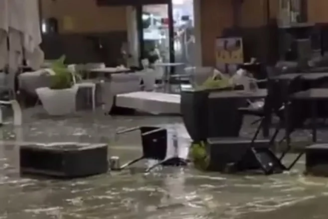 Maltempo, nubifragio ad Ascoli Piceno e vallata del Tronto