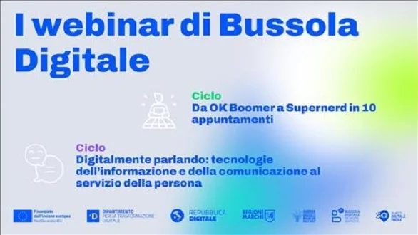 INNOVAZIONE E TRASFORMAZIONE DIGITALE, DUE CICLI WEBINAR PER SVILUPPARE COMPETENZE DI BASE