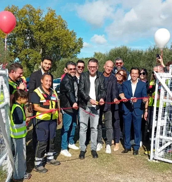 Inaugurato il nuovo Centro di Addestramento per Cani da Soccorso e Ricerca dell’Associazione Nazionale Vigili del Fuoco in Congedo – Delegazione di San Benedetto del Tronto