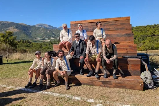 Primo ciak per “Italia Germania ‘44”, il film sulla leggendaria partita di Sarnano