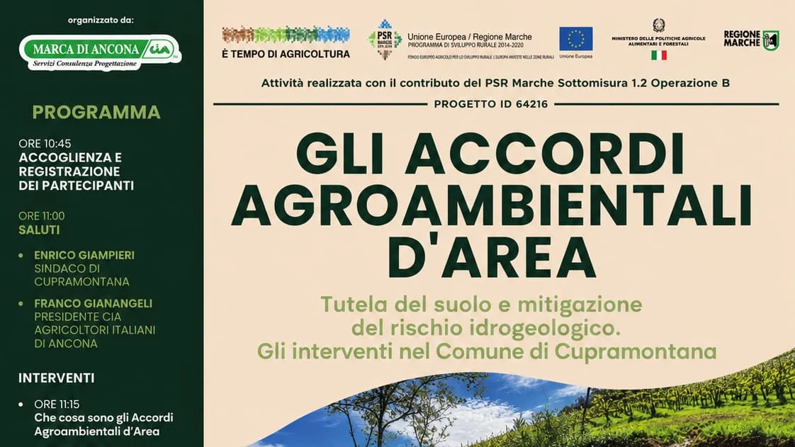Cupramontana, incontro sugli accordi agroalimentari d’area