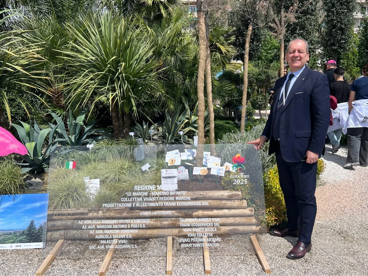 ALLA REGIONE MARCHE IMPORTANTI RICONOSCIMENTI A EUROFLORA