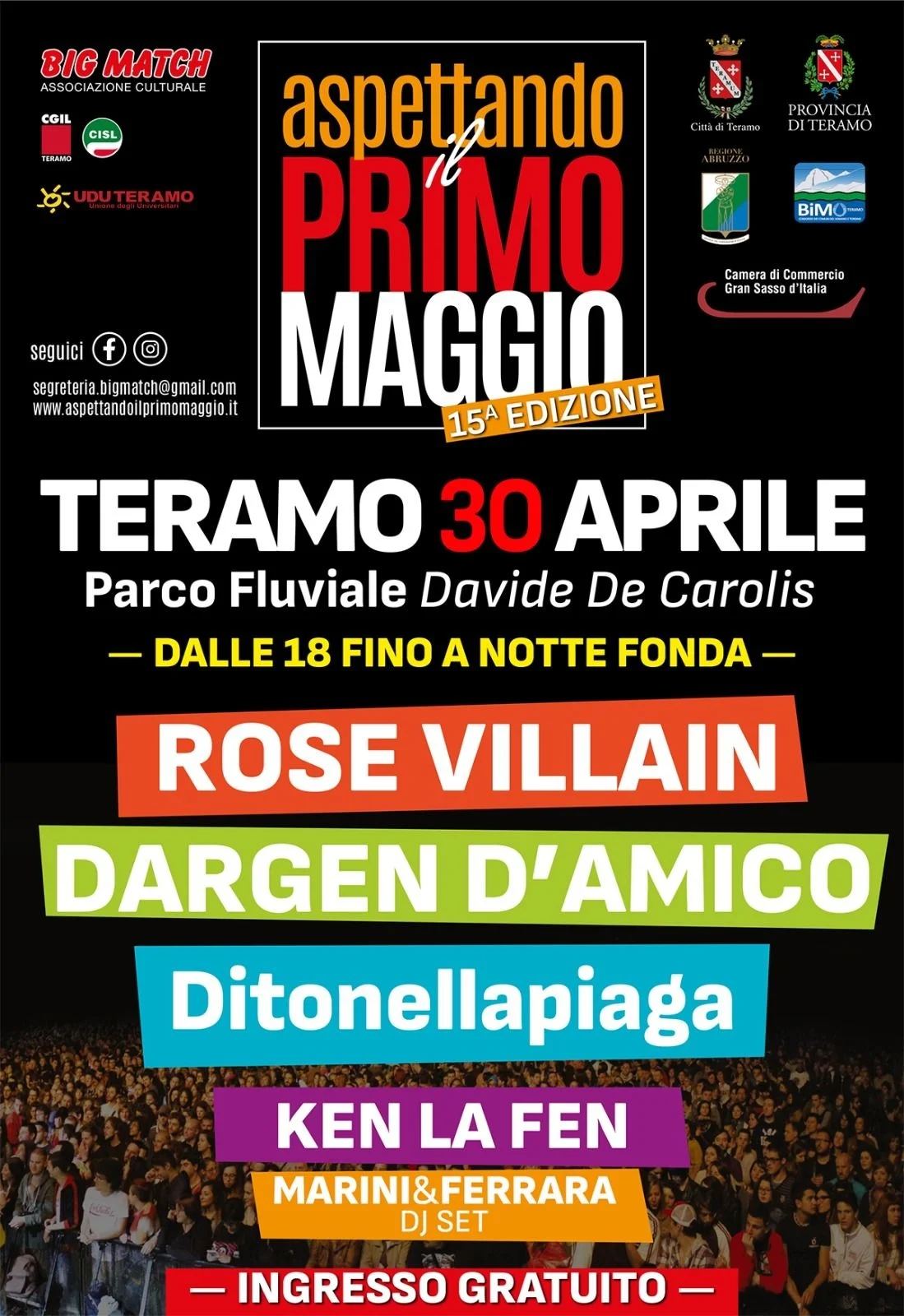 Rose Villain, Dargen D’amico, Ditonellapiaga e Ken La Fen: sono i protagonisti di "Aspettando Il Primo Maggio"