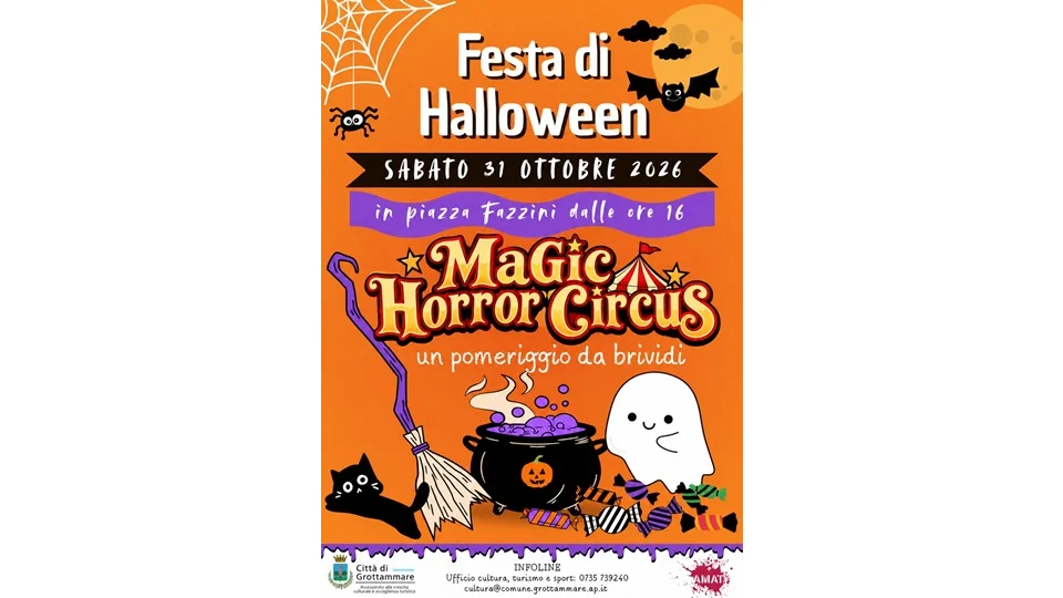 In piazza Fazzini arriva il “Magic Horror Circus”