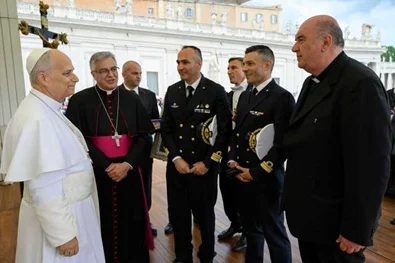 Capitaneria di Porto di San Benedetto del Tronto in udienza da Papa Leone XIV