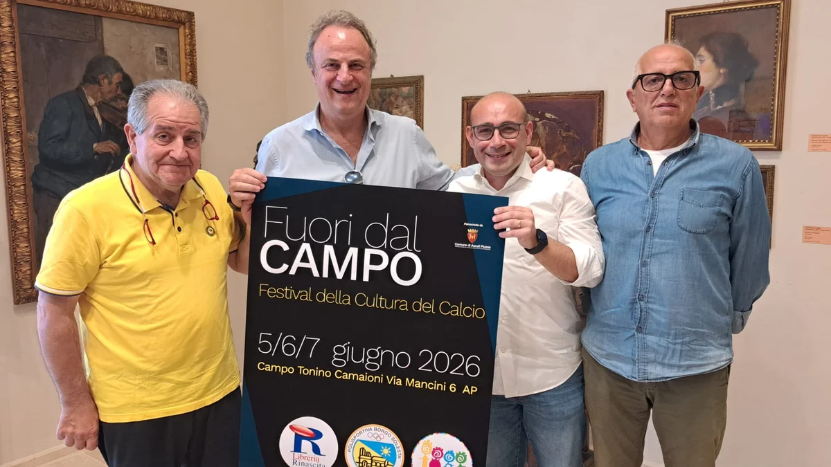 Ascoli Piceno - Festival culturale sul calcio, presentato l'evento della Polisportiva Borgo Solestà