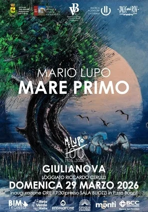Dal 29 Marzo 2026 a Giulianova in Piazza Belvedere inizia la mostra MARE PRIMO