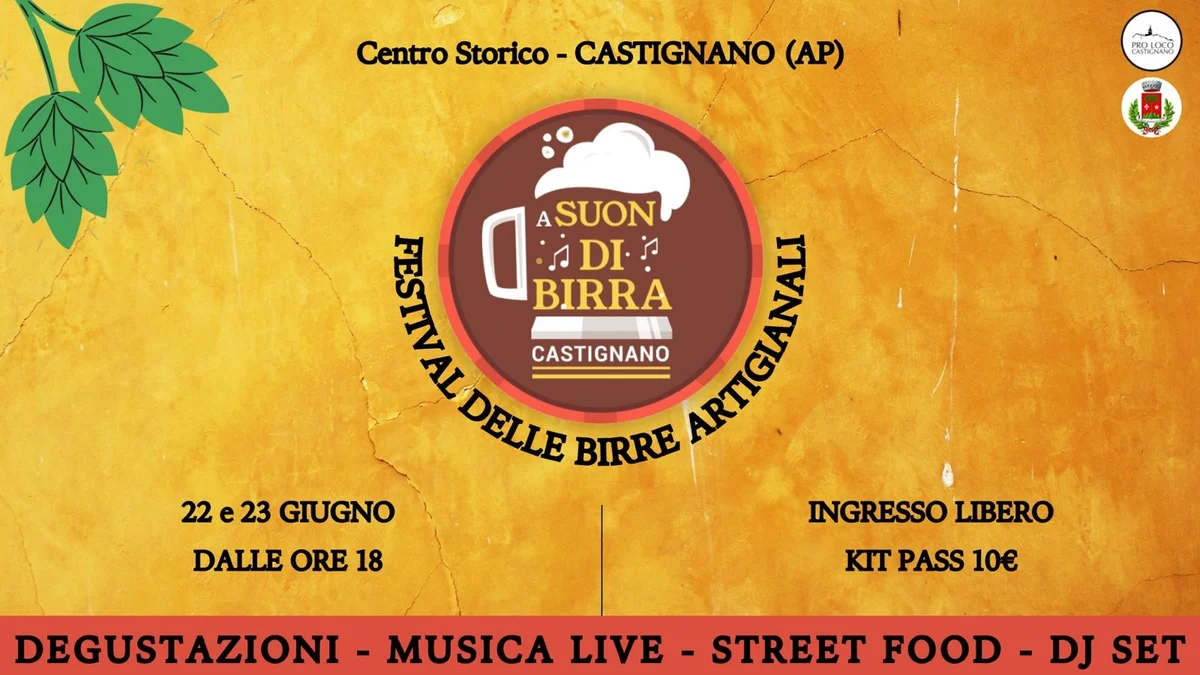 "A SUON DI BIRRA": a Castignano va in scena la birra artigianale