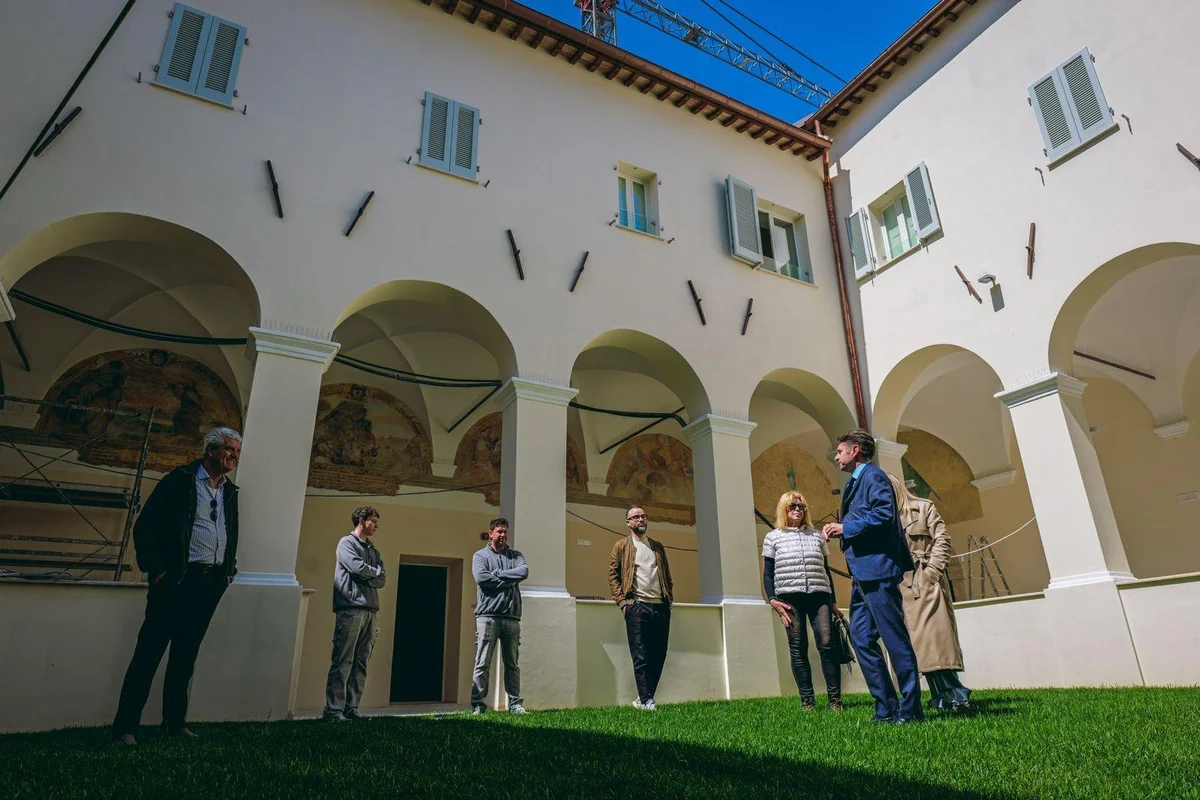 Ascoli Piceno - Ex caserma Vecchi, i lavori sono ormai al rush finale