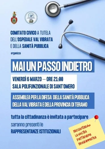 MAI UN PASSO INDIETRO !