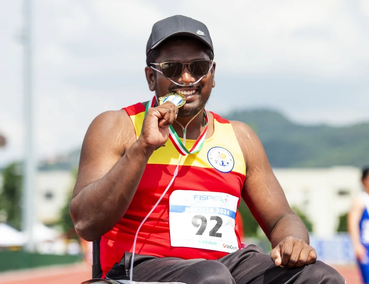 Oro e record mondiale nel disco per Rigivan Ganeshamoorthy dell’Anthropos