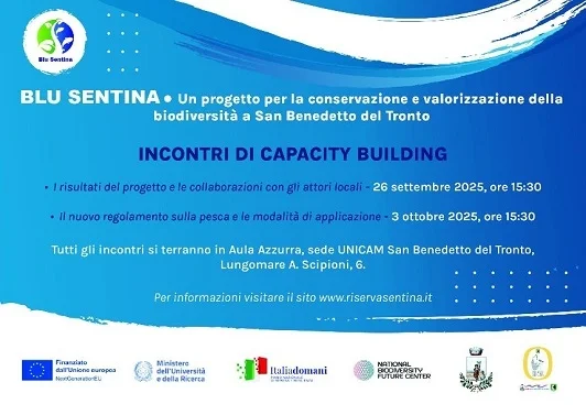 Il 26 settembre nuovo incontro del progetto “Blu Sentina”