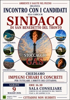 San Benedetto, confronto tra candidati sindaci promosso da Ambiente e Salute nel Piceno