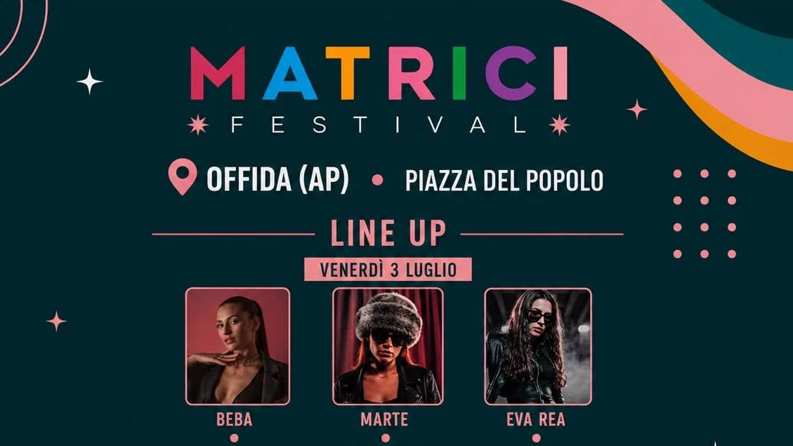 Matrici Festival a Offida celebra il talento femminile con due serate di musica dal vivo