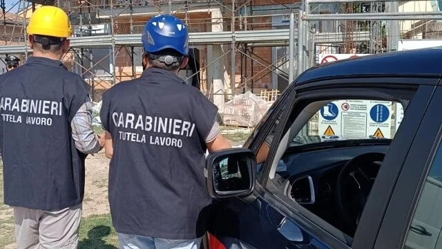 Sicurezza sui luoghi di lavoro, 3 ditte sospese con multe per 275mila euro
