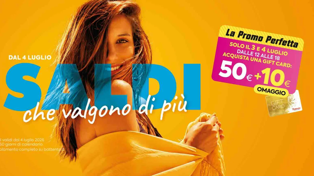 “La Promo Perfetta”, saldi al Battente “Shopping&More”
